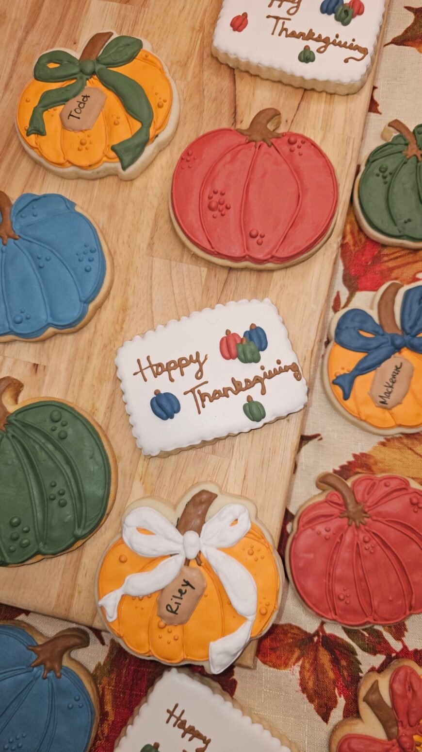 Thanksgiving Sugar Cookies